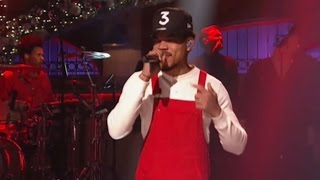 Chance the Rapper Performs ‘Finish Line’ and ‘Same Drugs’ on SNL [upl. by Brogle]