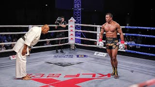 Muay Thai Champion Challenges Karate Black Belt You Wont Believe What Happens Next [upl. by Cortie]