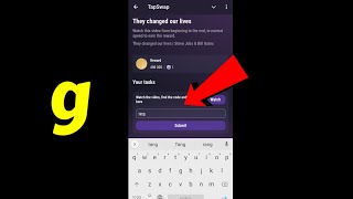 They Changed our lives Tapswap Code Today  10 September Tapswap Code  Daily Tapswap Video Code 😍 [upl. by Donny]