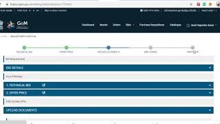 GeM Bidding Process I How to Generate BID by Buyer [upl. by Kalli505]