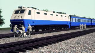 Train crash dozens killed in India high speed train accident [upl. by Atsira]