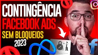 CONTINGÊNCIA FACEBOOK ADS AULA COMPLETA PASSO A PASSO [upl. by Acinok]