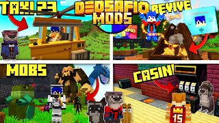 MODS DE DEDSAFIO 3 para MINECRAFT PE 121 Bedrock [upl. by Nerot]