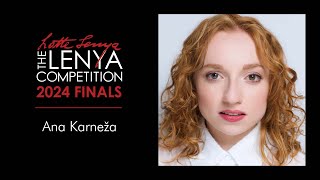 Ana Karneza  2024 LENYA COMPETITION WINNER [upl. by Enrique]