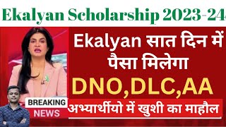 EKalyan paisa kab aayega 202324 jharkhand  Approve by DLC  DNO  AA  e kalyan scholarship 2024 [upl. by Nosahc977]