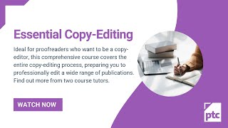 Essential CopyEditing industrystandard training to be a professional copyeditor [upl. by Koffman]