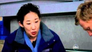 Cristina amp Owen 7x22 Talk About Pregnancy [upl. by Yenffit155]