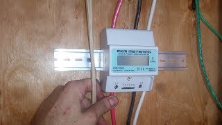 Installing EKM25IDS Cumulative kWh Meter on AIMS Inverter [upl. by Allianora]