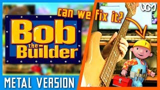 BOB THE BUILDER Theme Song quotCan We Fix Itquot SynthMetal Cover Instrumental Version  Dacian Grada [upl. by Gerhan]