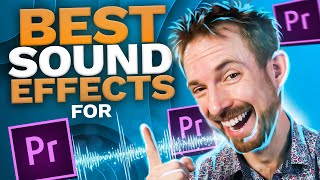 Best Sound Effects for Premiere Pro  Spice Up Your Videos With Cool Audio [upl. by Aznecniv]