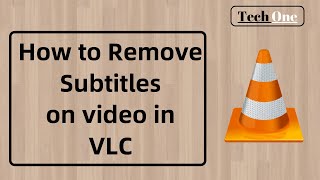 How to turn off subtitles in the VLC Media Player amp How to disable sutitles [upl. by Eylloh]