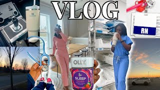 VLOG 98Week in the Life of a Nurse Pick up that overtime girl  Working 60 hrs this week5 shifts [upl. by Alyose]