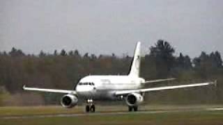 Airbus A319  Very Fast Crazy Take Off [upl. by Oznarol870]