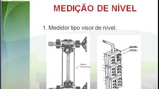 Instrumentação aula 06 medição de nível [upl. by Kyte53]