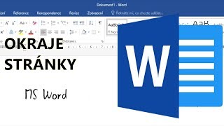 18 Microsoft Word  okraje stránky [upl. by Otxis]