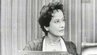 Whats My Line  Merle Oberon Oct 17 1954 [upl. by Beaudoin]