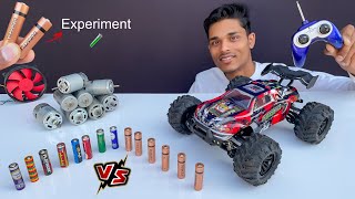 Remote Control Car  AA Duracell Battery VS Ordinary Zinc battery Drain test [upl. by Ykroc]