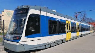 Cab View TramTrain Szeged [upl. by Ennaer]