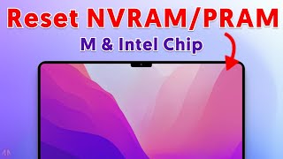 🍎Apple Official  How to Reset NVRAMPRAM on Any MacBook M amp Intel Chip [upl. by Lehar]