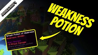 How to Make Weakness Potion in Minecraft [upl. by Ajile]