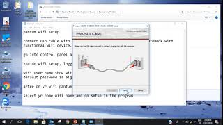 PANTUM setup wireless network configuration tool [upl. by Notselrahc761]