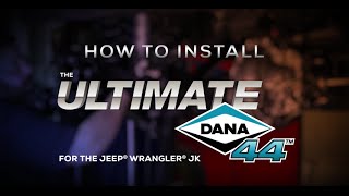 Ultimate Dana 44 Axle Installation  Spicer Garage [upl. by Rentschler]