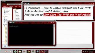 How to Install Resident Evil 5 By TPTBmp4 [upl. by Rebane]