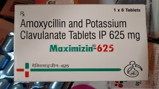 Maximizin 625 Tablet Benefits amp Uses  Medical gyan [upl. by Dash]