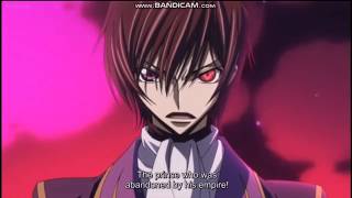 【コードギアス】「我が名はルルーシュ・ヴィ・ブリタニア」CODE GEASS Lelouch of the Rebellion R2 【好きなシーン】 [upl. by Julis]