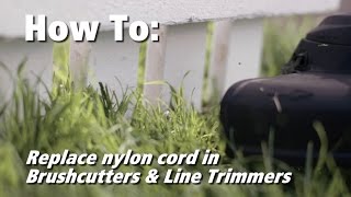 Makita  How To Replace Nylon Line Cord [upl. by Formenti188]