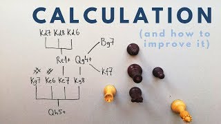 How to Calculate Variations  Chess Middlegames [upl. by Atekal255]