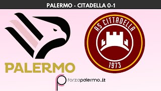 PALERMOCITTADELLA 01 E GIA FINITA PER LA SERIE A [upl. by Nadabas]