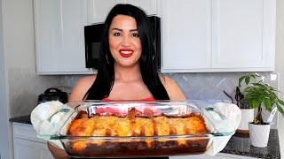 How to make the BEST Enchiladas Rojas Step by Step  Make your own Chile Powder [upl. by Nyltak]