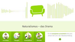 Naturalismus – das Drama einfach erklärt  sofatutor [upl. by Orian231]