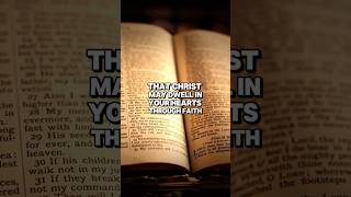 That Christ May Dwell In Our Hearts christ jesuschrist christianity christian bible [upl. by Neelrahs]