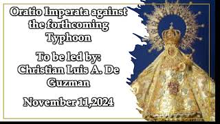 Oratio Imperata against the forthcoming Typhoon [upl. by Quillon]