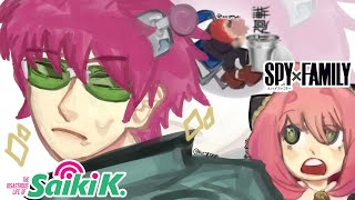 SPY X FAMILY REACTS TO ANYA’S BROTHER AS SAIKI  FIRST PART  TDLOSK X SXF  SAIKI KUSUO  SAIKI K [upl. by Hinch315]