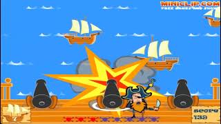 Miniclip Cannon Blast Flash Game Gameplay [upl. by Sykes]