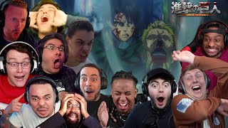 LEVI vs ZEKE  ATTACK ON TITAN FINAL SEASON 4 EPISODE 14  73 BEST REACTION COMPILATION [upl. by Judi]