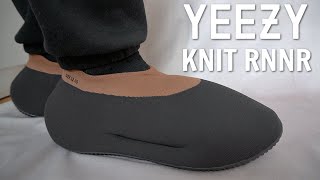 EVERYTHING YOU NEED TO KNOW ABOUT THE YEEZY KNIT RUNNER  SIZING  HOW TO STYLEWORTH THE PRICE [upl. by Notle]