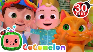 Looby Loo  CoComelon  Nursery Rhymes  Kids Cartoons  Moonbug Kids [upl. by Nonarb]