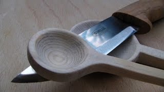 Bushcraft  How To Carve A Spoon From Wood [upl. by Ertha142]