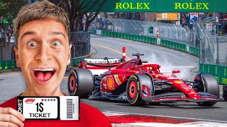 I tried the CHEAPEST F1 Ticket… [upl. by Merrilee]