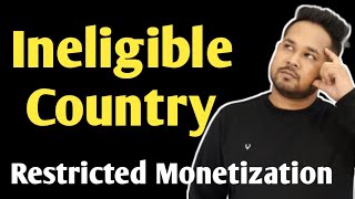 How to fix Ineligible Country amp Payout Account Problem Restricted Monetization Facebook [upl. by Lilly]