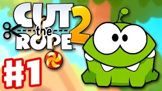 Cut the Rope 2  Gameplay Walkthrough Part 1  The Forest 3 Stars iOS Android [upl. by Morell]