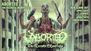 ABORTED  Necrotic Manifesto ALBUM TRACK [upl. by Nnyltak]