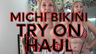 My First Michi Bikini Micro  Nana Bikini Unboxing Try On Haul [upl. by Attennyl]