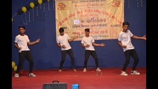 BOLLYWOOD REMIX SONG DANCE  COMMERCE COLLEGE BOYS  52  ANNUAL FUNCTION  18022020 [upl. by Peursem445]