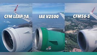 Airbus A320 family ENGINE BATTLE [upl. by Attolrahc]