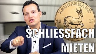 Bankschließfach mieten Das müssen Sie wissen [upl. by Ravilob574]